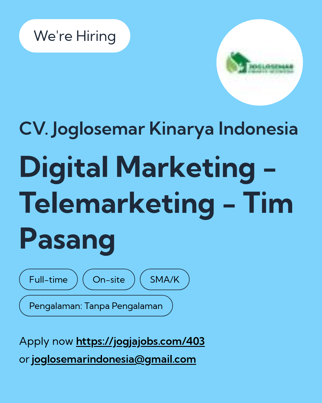 Logo CV. Joglosemar Kinarya Indonesia