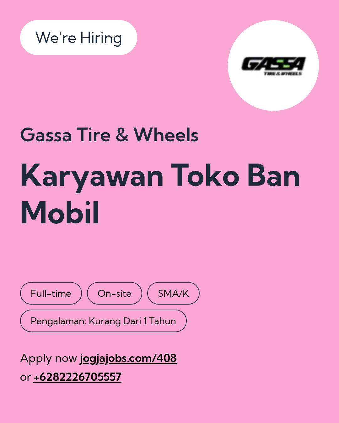 Logo Gassa Tire & Wheels
