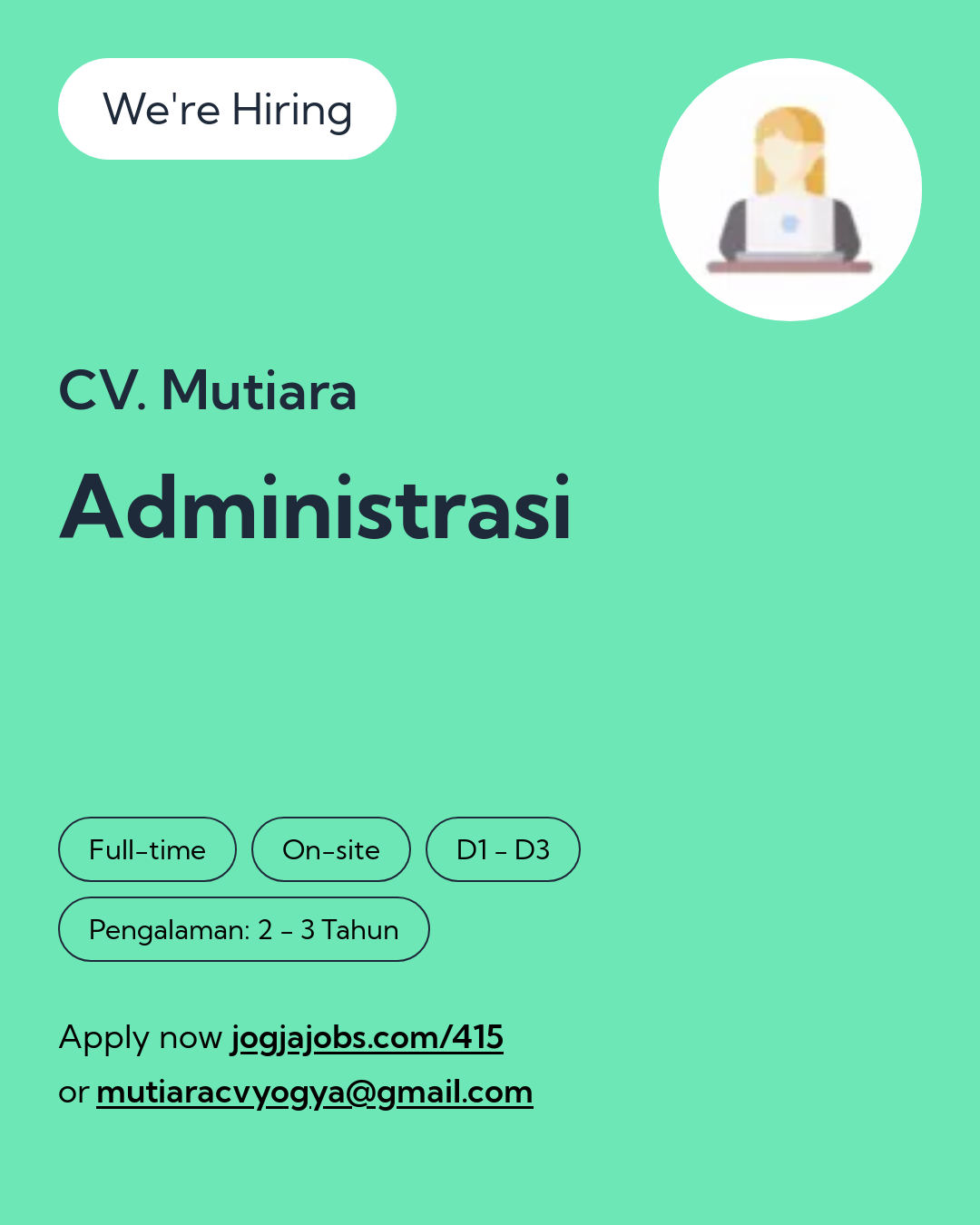 Logo CV. Mutiara