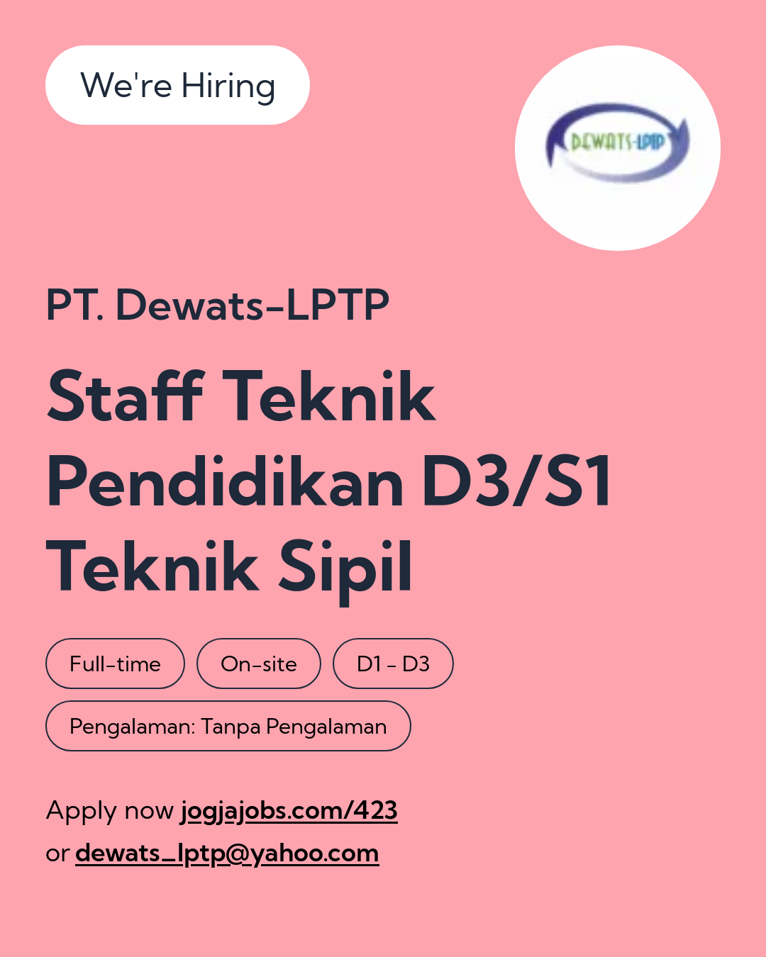 Logo PT. Dewats-LPTP