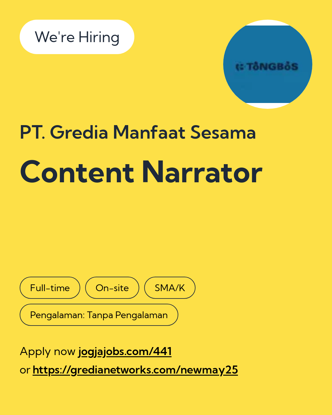 Logo PT. Gredia Manfaat Sesama