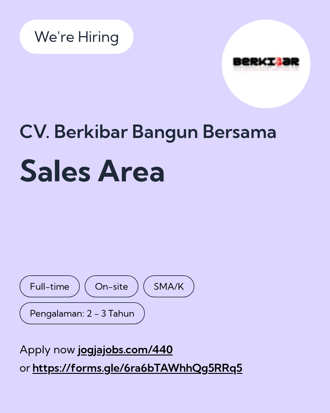 Logo CV. Berkibar Bangun Bersama
