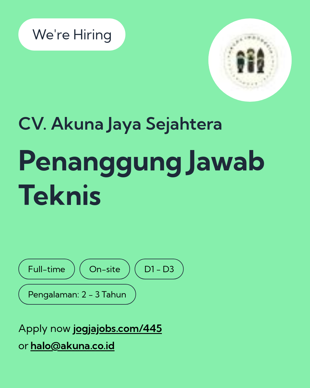 Logo CV. Akuna Jaya Sejahtera