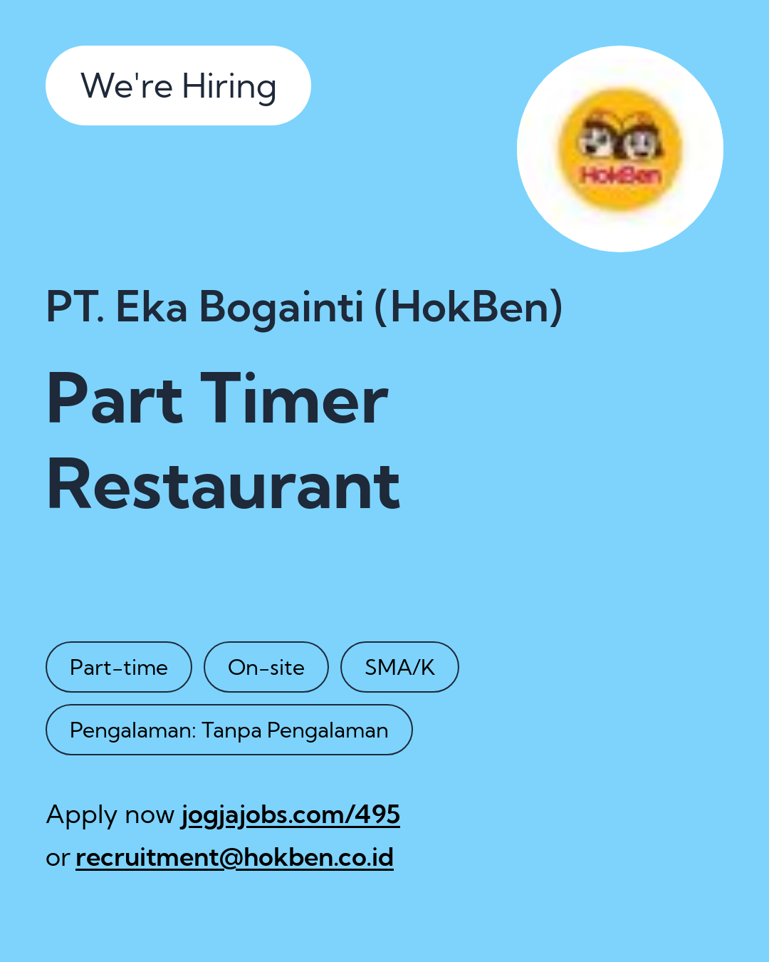 Logo PT. Eka Bogainti (HokBen)