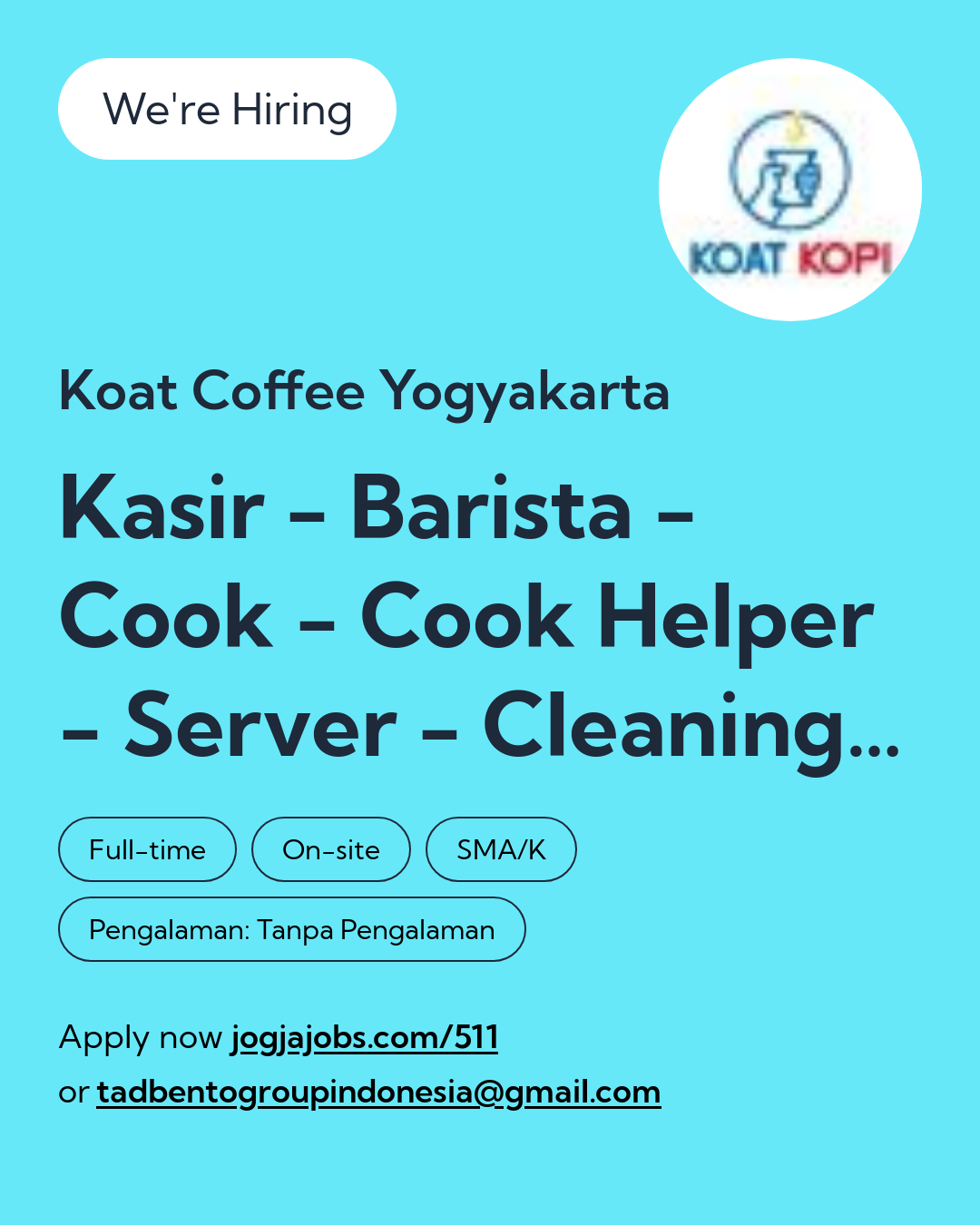 Logo Koat Coffee Yogyakarta