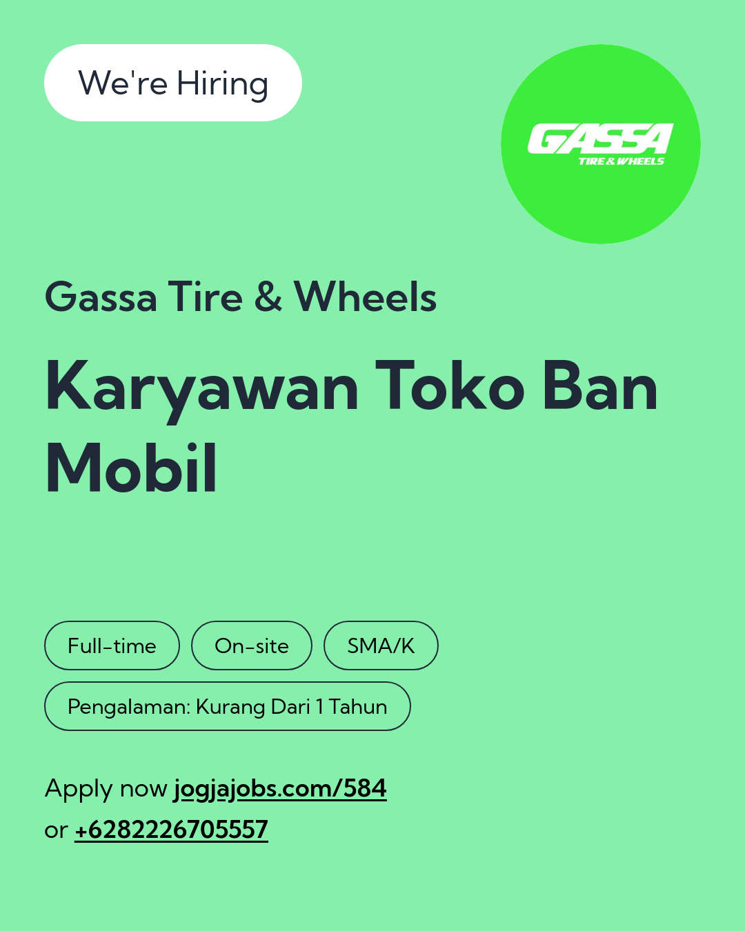 Logo Gassa Tire & Wheels