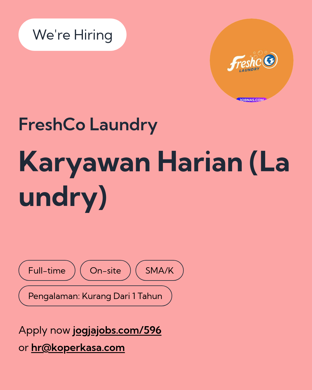 Logo FreshCo Laundry