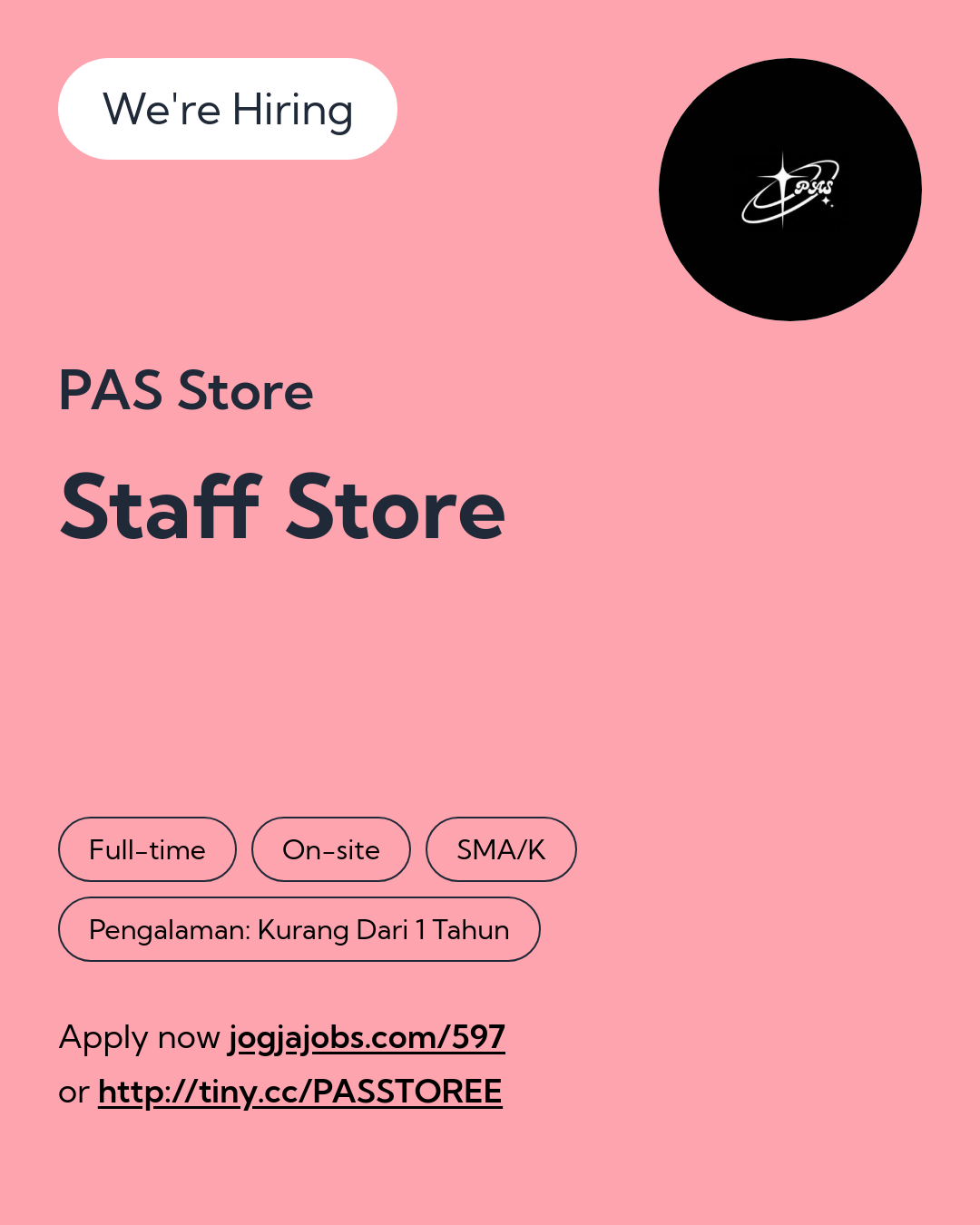 Logo PAS Store