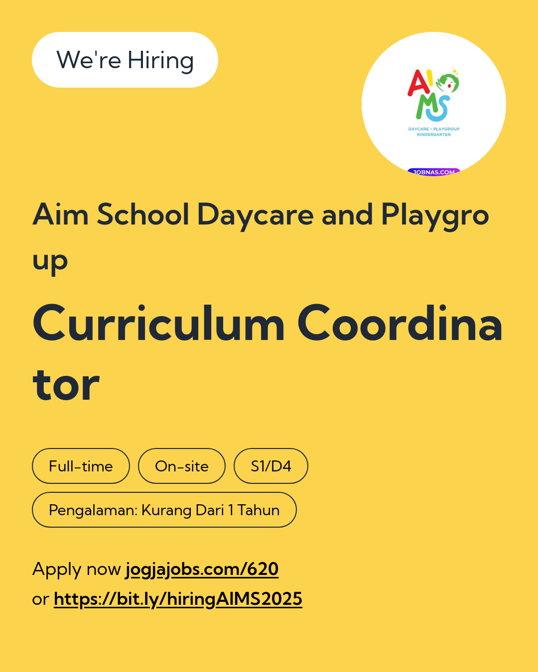 Logo Aim School Daycare and Playgroup