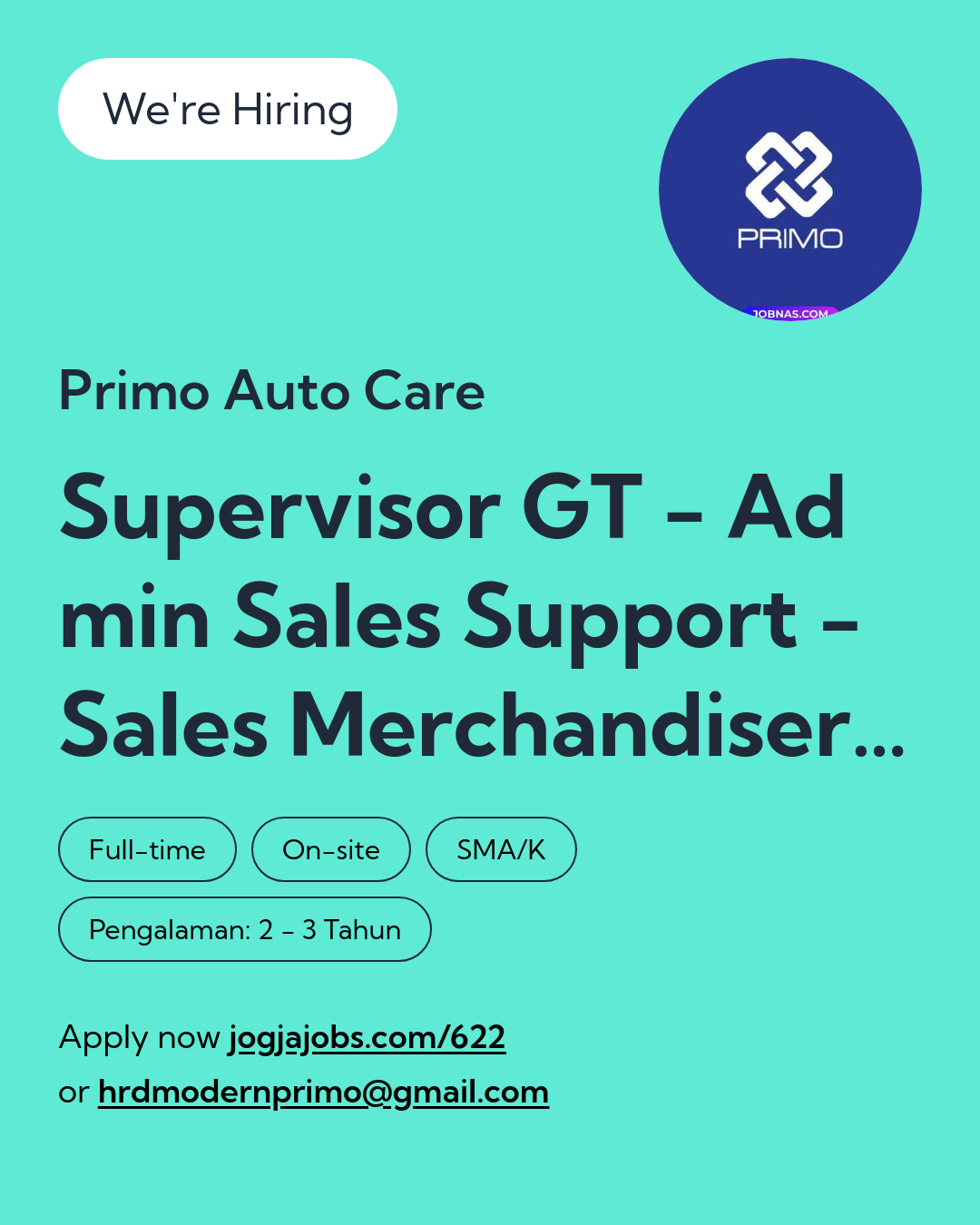 Logo Primo Auto Care