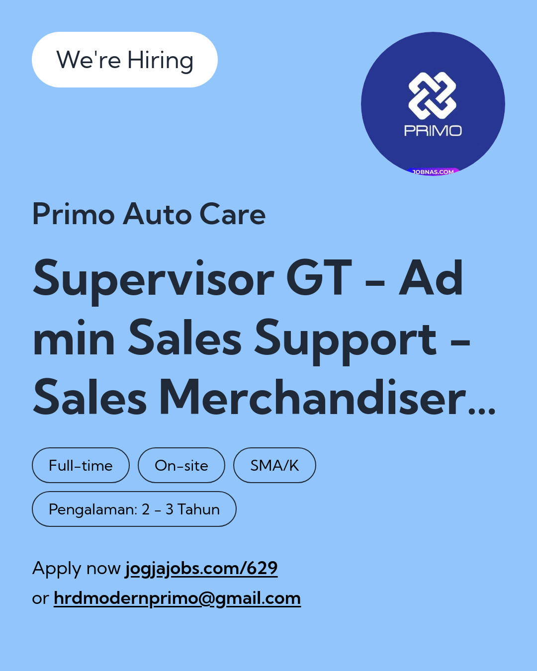 Logo Primo Auto Care