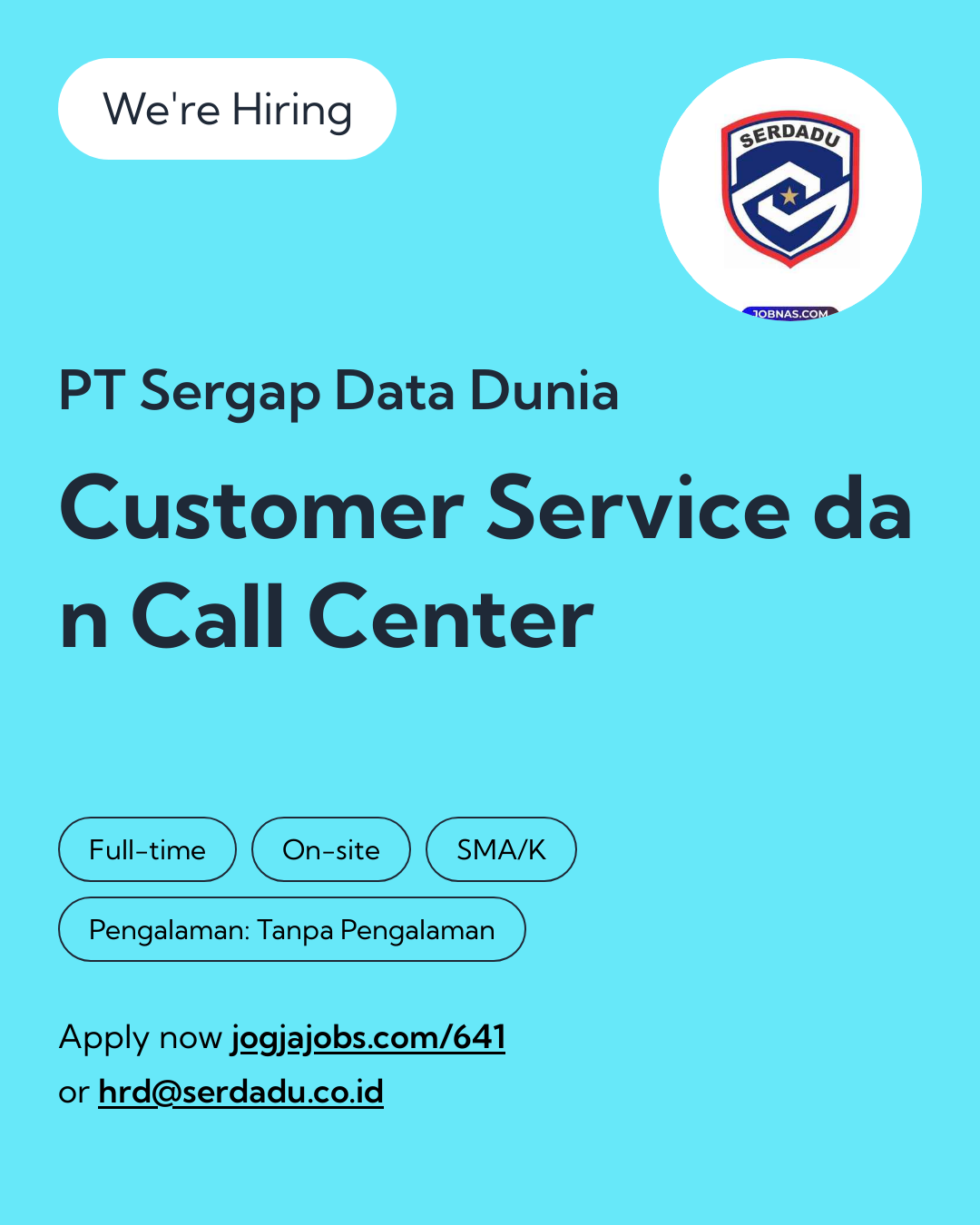 Logo PT Sergap Data Dunia