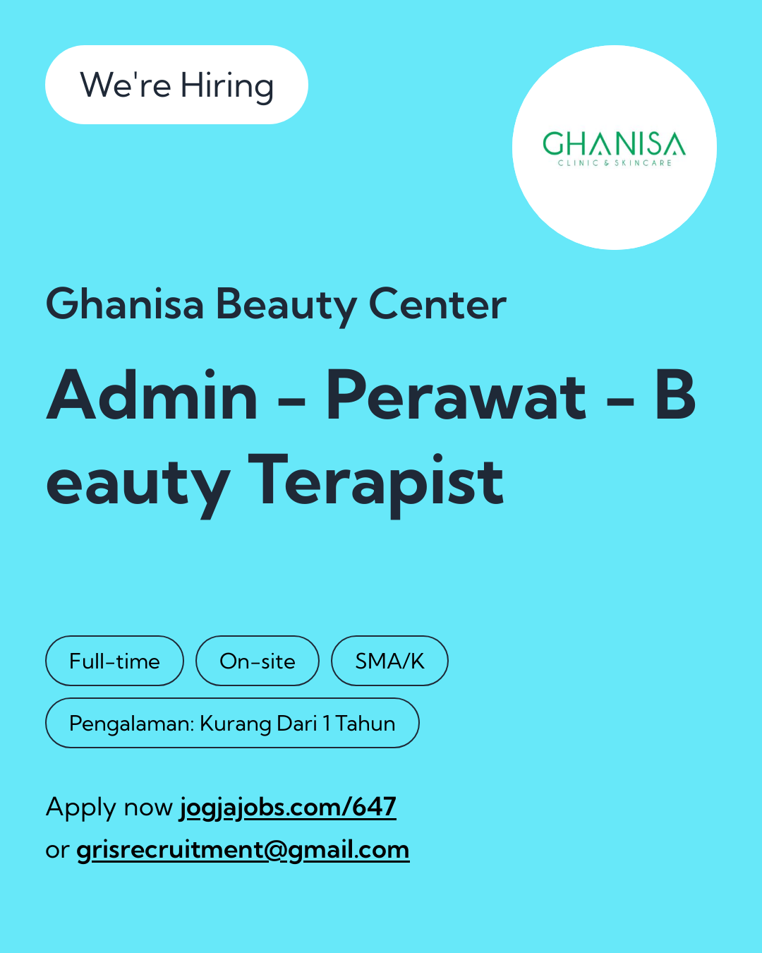 Logo Ghanisa Beauty Center