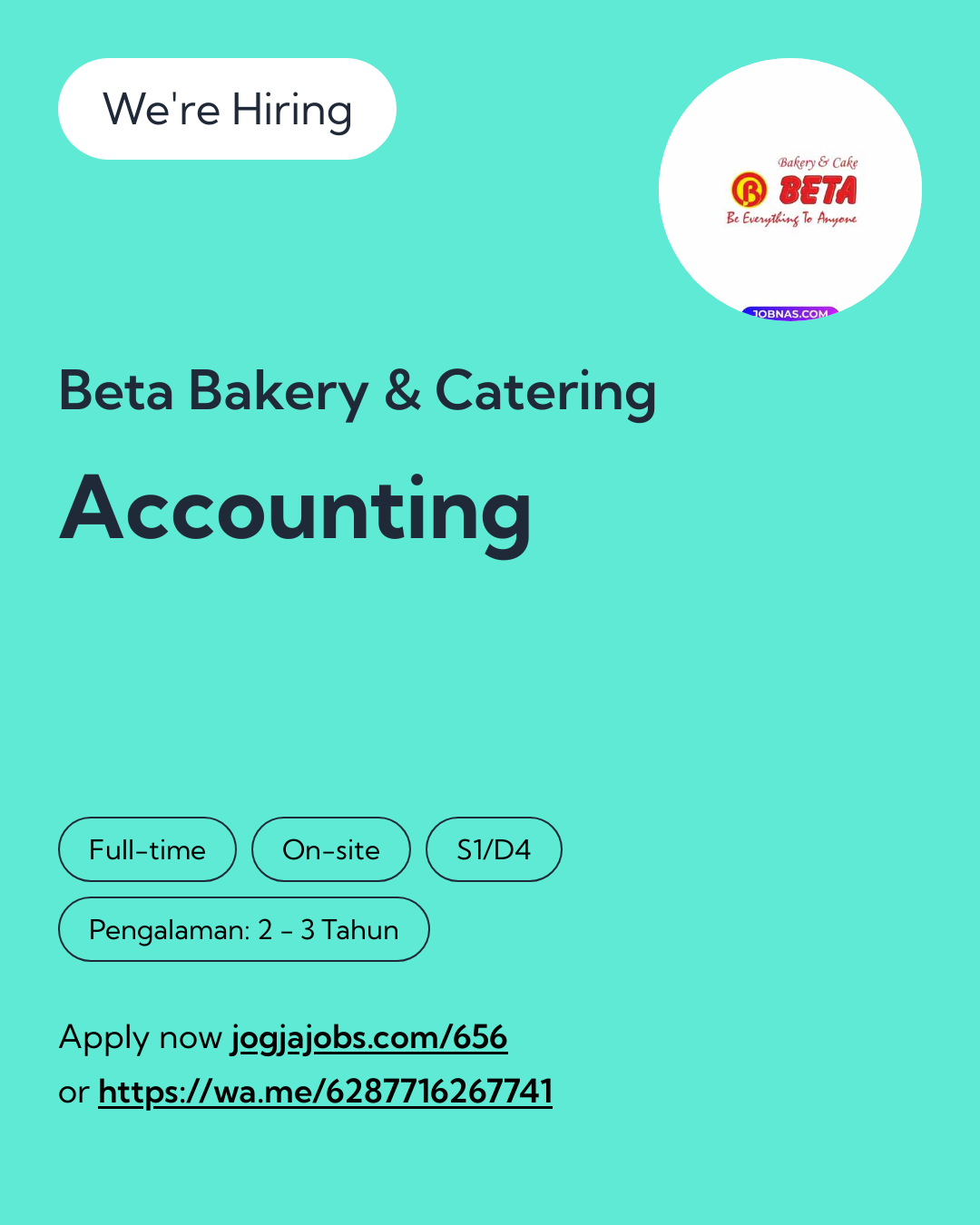 Logo Beta Bakery & Catering