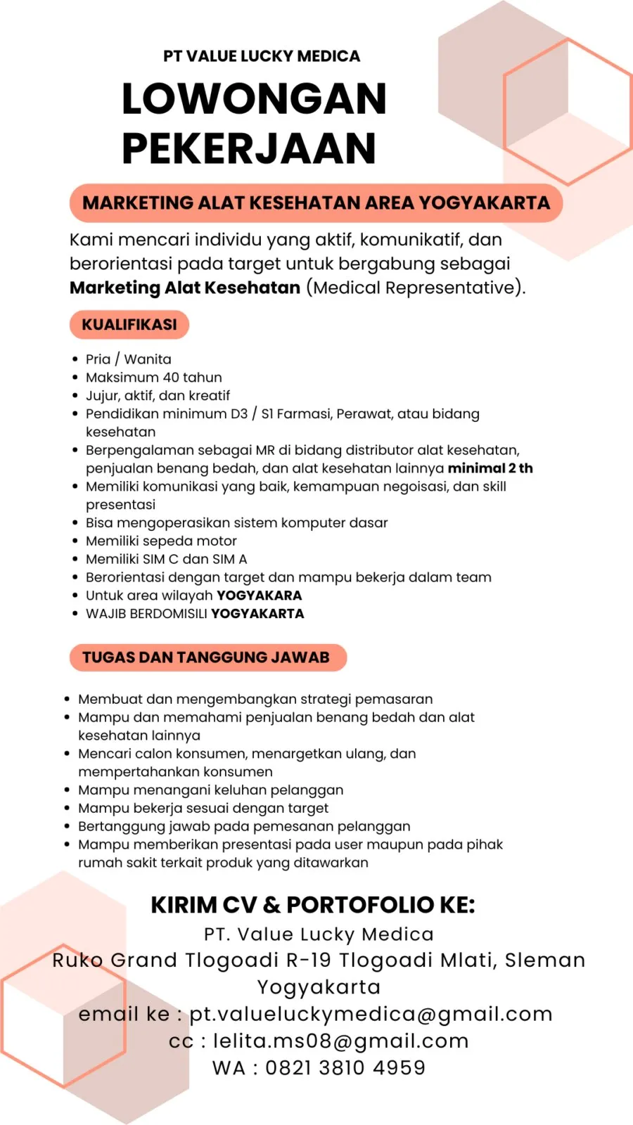 Logo PT. Value Lucky Medica